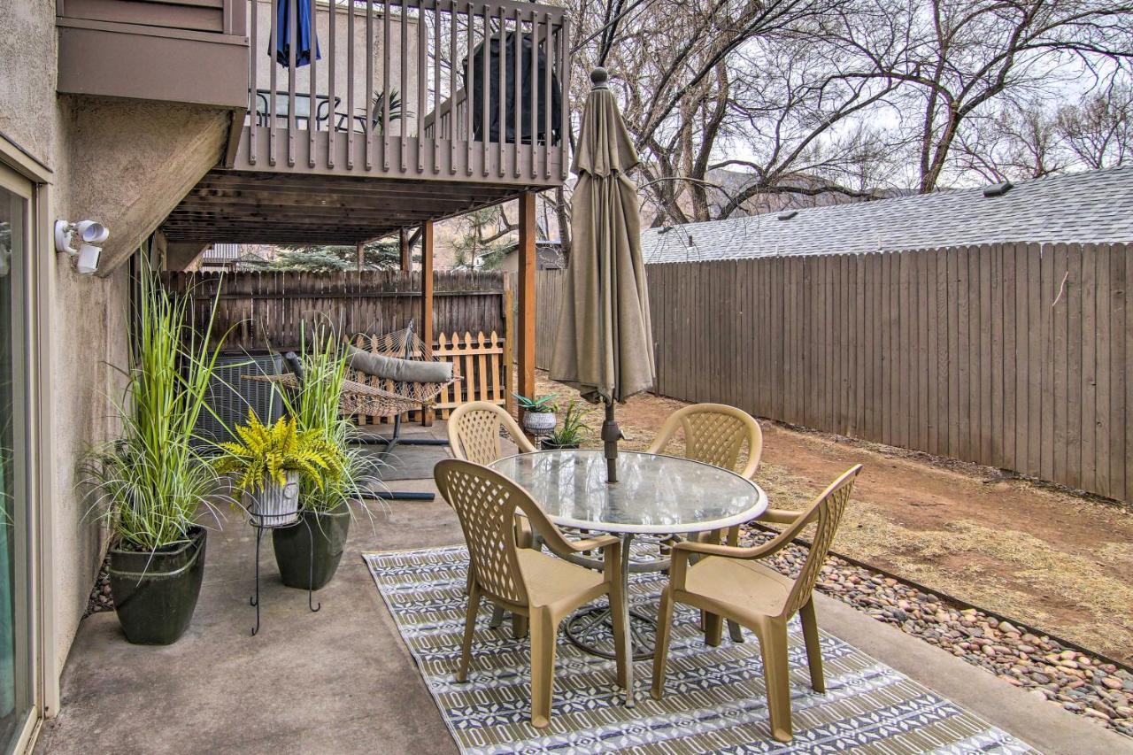 Manitou Springs Escape With Aandc And Private Deck! Apartment Ngoại thất bức ảnh