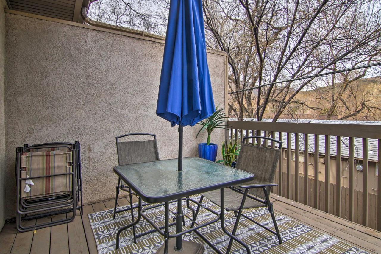 Manitou Springs Escape With Aandc And Private Deck! Apartment Ngoại thất bức ảnh